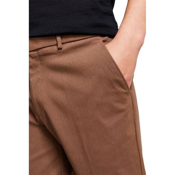 Alfani Mens Slim Fit Stretch Solid Dress Pants 34W x 32L Vicuna - NWT $135 - Picture 3 of 3